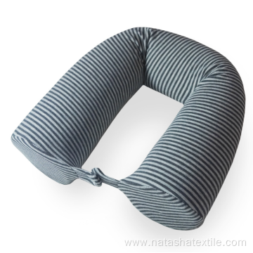 Cylindrical bendable memory foam deformed U-shaped pillow